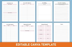 Editable Manifestation Journal Canva Template Product Image 6