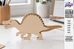 Dinosaur Desk Decor Laser Cut Bundle | Dinosaur Models | CNC Product Image 13