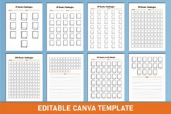 Editable 2024 Reading Planner Canva Interior Product Image 6