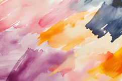 Abstract Colorful Watercolor Background Wallpaper Product Image 1