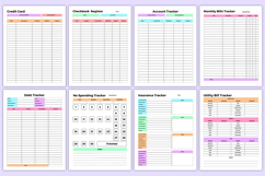 2026 Financial Management Tracker Canva Templates Product Image 7