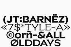 JT Barnez | Modern Sharp Serif Product Image 7