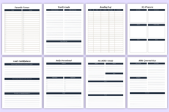 Bible Devotion Planner | Prayer &amp; Study Templates Product Image 7