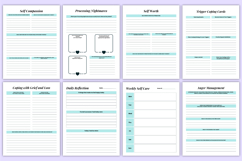 Trauma Workbook | PTSD Recovery &amp; Healing Canva Kdp Product Image 7