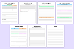 2026 Wellness &amp; Lifestyle Organizer Canva Templates Product Image 7