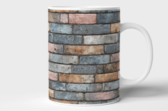 Grunge Brick Wall Seamless Pattern and Digital Paper Product Image 7