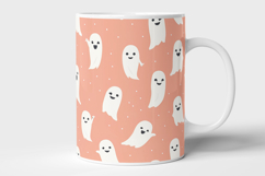 Minimal Ghost Seamless Pattern and Digital Paper Product Image 7