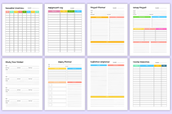 Student Academic Workbook | Study Planner, Homework Tracker Product Image 7