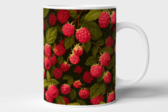 Red Raspberry Seamless Pattern and Digital Paper Design Product Image 6