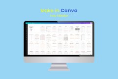 Editable Working From Home Planner Canva Product Image 7