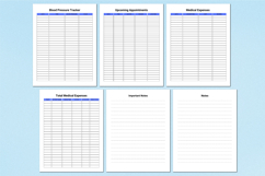 2026 Medical Planner For Canva Interior Product Image 7