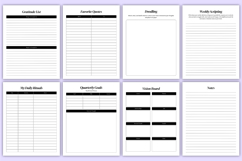 Spiritual Manifestation Planner | Goals Canva Kdp Product Image 7