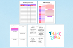 2026 Back To School Planner Canva Template Product Image 7