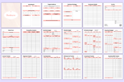 2026 All-in-One Life Organizer Bundle Canva Templates Product Image 7