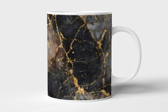 Black &amp; Gold Glitter Marble Texture Seamless Pat Product Image 6
