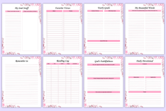 2026 Devotional &amp; Prayer Journal Canva Templates Product Image 7