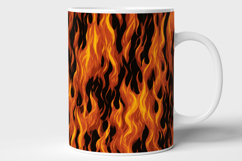 Fire Flames Texture Seamless Pattern and Digital Paper Product Image 7