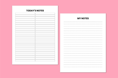 2026 Budget &amp; Savings Journal Canva templates Product Image 7