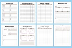 Editable Five Year Budget Planner Canva Product Image 7