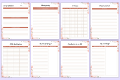 2026 Christian Life Journal Canva Template Product Image 7