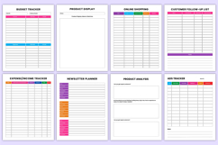 2026 Business Management Organizer Canva Templates Product Image 8