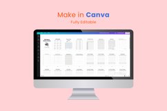 2024 Money Mindset Planner Canva Template Product Image 7