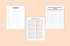Home Maintenance Planner For Canva Interior Product Image 7