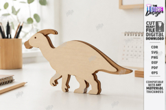 Dinosaur Desk Decor Laser Cut Bundle | Dinosaur Models | CNC Product Image 14