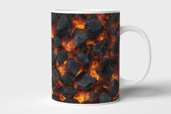 Burning Coal Seamless Pattern and Digital paper Product Image 7