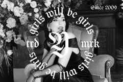 Bulldach Lettra | Blackletter Gothic Product Image 7