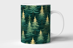 3D Pine Trees Seamless Patterns Background Product Image 7