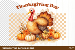 Trendy Thanksgiving Day Design Sublimation Product Image 1
