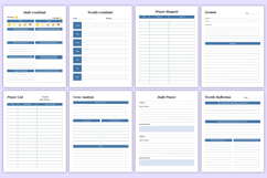 2026-2027 Bible Study Journal Canva Templates Product Image 7