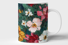 Oil paint Floral Texture Seamless Patter and Digital Paper Product Image 7