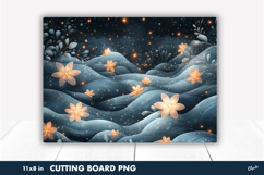 Cutting Board Winter Magic PNG Product Image 1