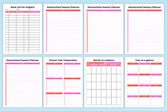 2026 Homeschool Planner For Canva KDP Interior Product Image 7