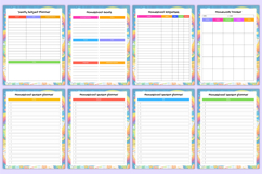 Academic Student Life Organizer Canva Templates Product Image 7