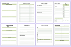 Therapy &amp; Self Care Workbook | Self Care &amp; Healing Canva Kdp Product Image 7
