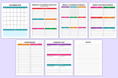 2026 Decluttering &amp; Cleaning Organizer Canva Interiors Product Image 7