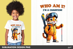 Sport Sublimation PNG, Sport Quote, Winter Sport PNG Product Image 1