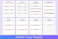 Editable 2024 Self Care Journal Canva KDP Interior Product Image 7