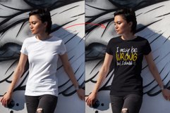 Ladies T-shirt Mock-up Product Image 6