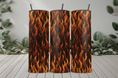 Fire Flames Texture Seamless Pattern and Digital Paper Product Image 8