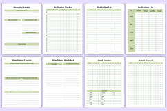 Therapy &amp; Self Care Workbook | Self Care &amp; Healing Canva Kdp Product Image 8