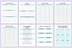Trauma Workbook | PTSD Recovery &amp; Healing Canva Kdp Product Image 8