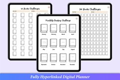 Digital Reading Planner For ipad Canva Template Product Image 8
