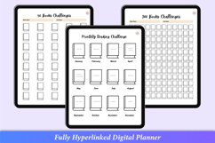 Digital Reading Planner For ipad Canva Template Product Image 8