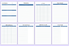 2026-2027 Bible Study Journal Canva Templates Product Image 8