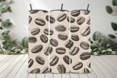 Coffee Beans Seamless Pattern and Digital paper Product Image 8