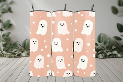 Minimal Ghost Seamless Pattern and Digital Paper Product Image 8